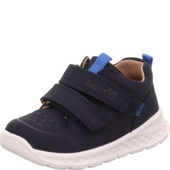   Superfit Kisfiú Bőr Cipő - Sötétkék Sportos ( 1-000363-8010)
