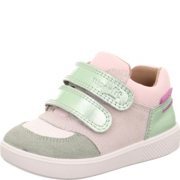 Superfit SUPIES 1-000776-9060 kislány menta rózsaszín első lépés cipő