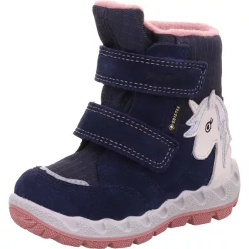   Superfit kislány GORE-TEX ( vízálló) bélelt bundás bokacipő
