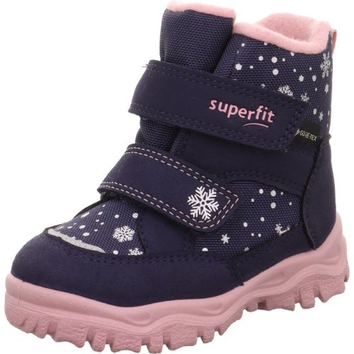 Superfit kislány GORE-TEX ( vízálló) bélelt bundás csizma