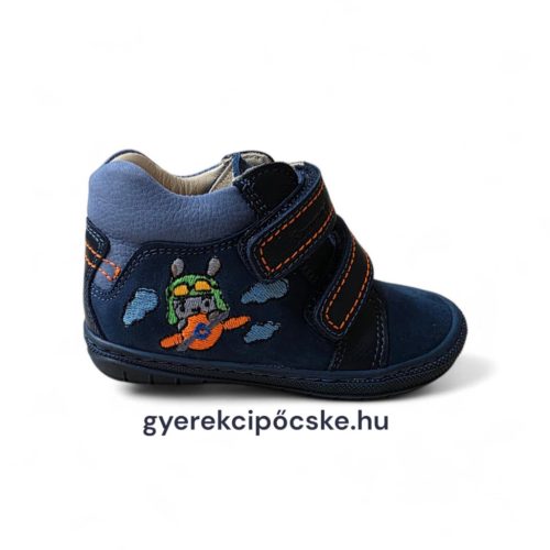 Szamos kisfiú cipő 1896-108211 - Sötétkék "Vagány repülős" (Formatalpas)