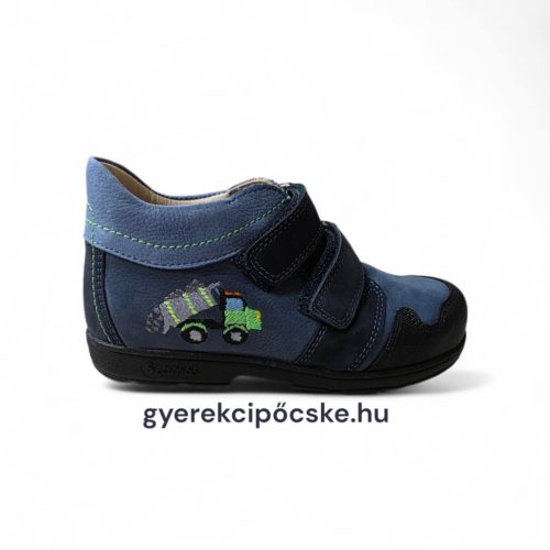 Szamos szupinált kisfiú zárt cipő 1916-107092 - Sötétkék "Teherautó"