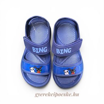   Bing nyuszi gyerek szandál (sőtètkék, Velcro + elasztikus pánt)