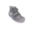 D.D.Step kisfiú barefoot zárt cipő – szürke / világoskék (A063-62725)