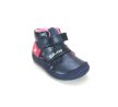 D.D.Step A116-62403A kislány barefoot bélelt zárt cipő –kék (SUN REACTIVE & világító talp)
