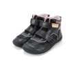 D.D.Step A116-62911C kislány bélelt barefoot zárt cipő – fekete / bronz