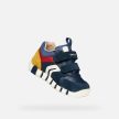 Geox Iupidoo kisfiú első lépés sportcipő – sötétkék / sötétpiros / Navy-Dark Red (B3555D05422C4244)