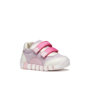  Geox Iupidoo Baby kislány cipő – Fehér/Orgonalila (C0761)