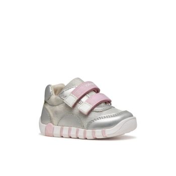   Geox Iupidoo Baby kislány cipő – Ezüst/Rózsaszín (C0566)