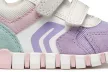 Geox Iupidoo Baby kislány cipő – Levendula/Fehér/Menta(C8Q1Z)