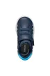 Geox Eclyper fiú sportcipő repülőgép mintával – Sötétkék (CF44D)