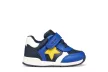 Geox Rishon Baby kisfiú sportcipő – Navy/Yellow (C0657)