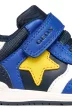 Geox Rishon Baby kisfiú sportcipő – Navy/Yellow (C0657)