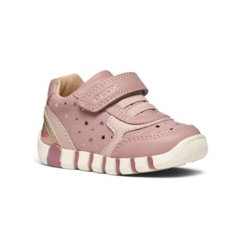   Geox Iupidoo Baby Girl átmeneti kislány cipő – antik rózsaszín / platina (B5658B0DHBCC8A2U)