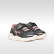 Geox Flexyper Mini Toddler kislány sportcipő – sötétszürke / világos rózsaszín (B566NB0AJASC9F8W