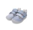 Ponte20 kisfiú szupinált bőr cipő DA03-6-1547A világoskék színben sötétkék és türkiz díszítéssel