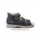 Ponte20 szupinált kisfiú bőr szandál – DA05-1-V1213L Dark Grey