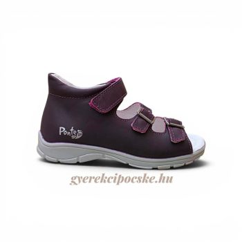   Ponte20 szupinált kislány bőr szandál – DA05-1-V1363M Violet