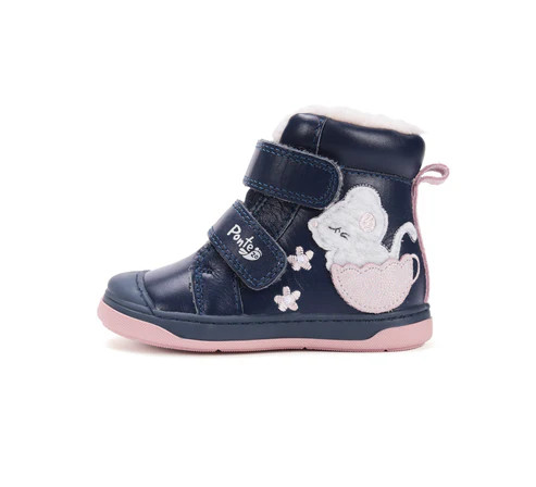 Ponte20 Szupinált lány bélelt bokacipő