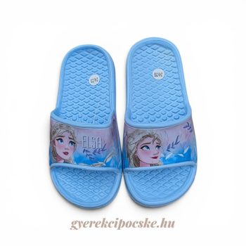   Disney Jégvarázs Elza (Frozen Elsa) gyerek strand papucs - kék