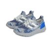 D.D.Step Barefoot vízlepergető kisfiú sportcipő - Kék-szürke (F061-396B)