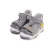 D.D.Step G064-61462A kisfiú világító bőr szandál szürke színben nap és föld mintával