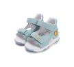 D.D.Step G064-61462B világoskék kisfiú világító szandál hímzett nap és föld mintával