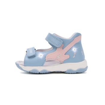 D.D.Step világító gitáros kislány szandál kék-rózsaszín G064-61965