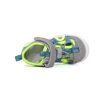 D.D.Step G065-61599 kisfiú gyorsan száradó sportos szandál szürke-neon színben