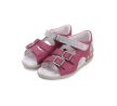 D.D.Step G075-61362A kislány bőr szandál alvó koala mintával fukszia-rózsaszín színben