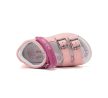 D.D.Step G075-61362 kislány bőr szandál koala mintával pasztellrózsaszín színben