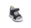 DDStep kisfiú bőr sportos szandál – sötétkék/mustár (G103-61588B)