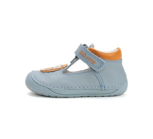 D.D.Step Barefoot kék sünis mezítlábas gyerek nyitott cipő H070-61919