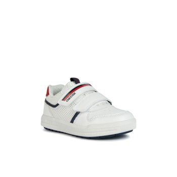   Geox Arzach Boy fiú tépőzáras sportcipő - White/Navy (C0899)