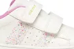 Geox J Eclyper Kids - fehér-lila anatómiai kislány sportcipő (C0653)