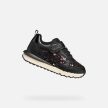 Geox Fastics kislány sneakers cipő – fekete / lila / csillogó mintás (J46GZB0BCBLC0037)