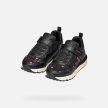 Geox Fastics kislány sneakers cipő – fekete / lila / csillogó mintás (J46GZB0BCBLC0037)