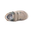 D.D.Step kisfiú barefoot cipő S063-61460B bézs bőr játékkonzol hímzéssel