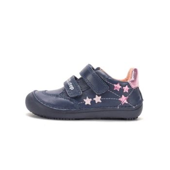   D.D.Step kislány Barefoot zárt cipő – csillagos, sötétkék (S063-62567A)