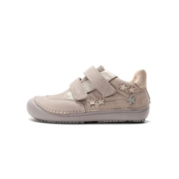   D.D.Step kislány Barefoot zárt cipő – csillagos minta, bézs (S063-62567B)
