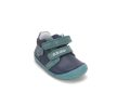 D.D.Step kisfiú Barefoot zárt cipő – leveles és bogaras mintás, kék (S070-62392)