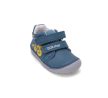 D.D.Step kisfiú Barefoot zárt cipő – traktor mintás, kék (S070-62964B)