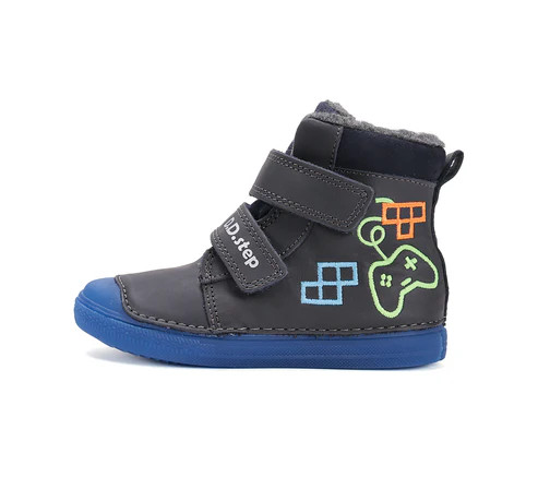 D.D.Step Kisfiú Bélelt bokacipő