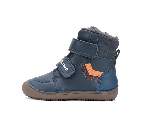 D.D.Step Kisfiú Barefoot Bélelt bokacipő