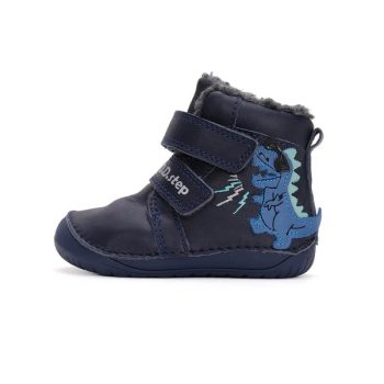 D.D.Step Kisfiú Barefoot Bélelt bokacipő