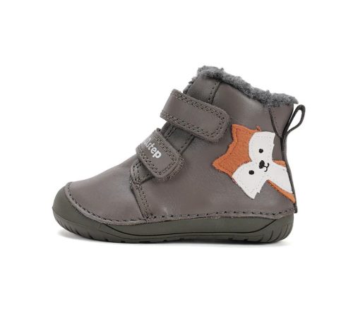 D.D.Step Kisfiú Barefoot Bélelt bokacipő 