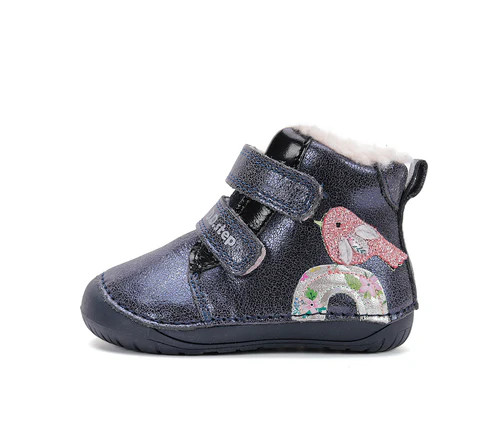 D.D.Step Kislány Barefoot Bélelt bokacipő