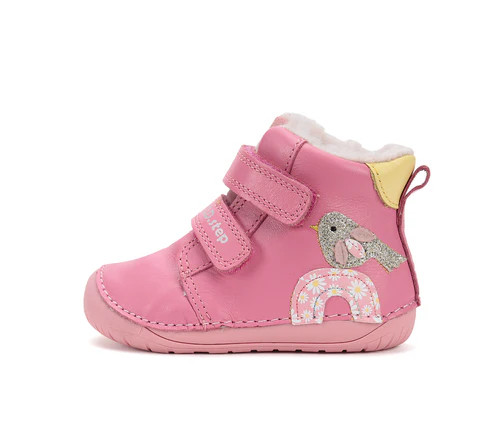 D.D.Step Kislány Barefoot Bélelt bokacipő