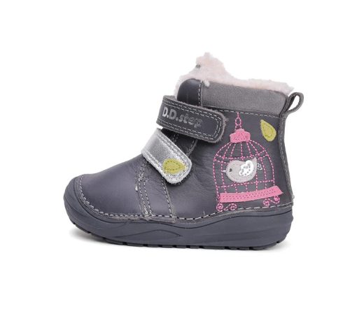 D.D.Step Kislány Bélelt bokacipő