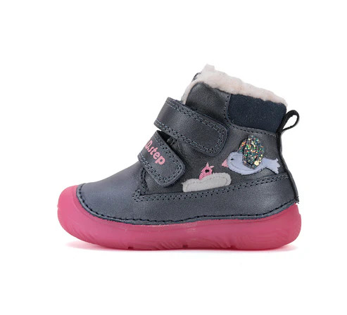 D.D.Step Kislány Bélelt bokacipő